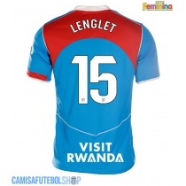 Camisa de time de futebol Atletico Madrid Clement Lenglet #15 Replicas 3º Equipamento Feminina 2025-26 Manga Curta